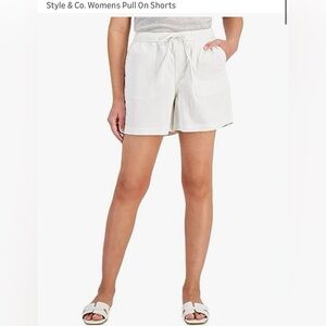 Style & Co. Womens Pull On Shorts